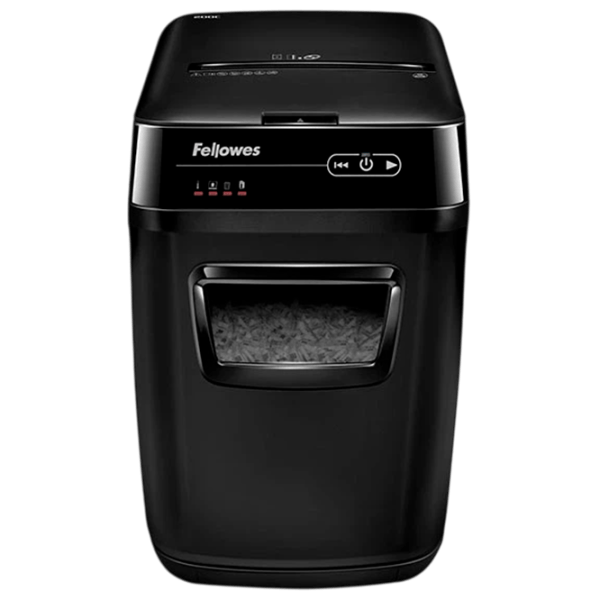 Шредер Fellowes AutoMax 200M 32 л Черный photo 1