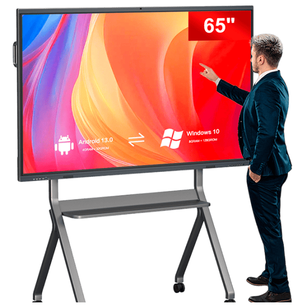 Tablă interactivă QDE QD-E8113062 65" / 4K photo 1