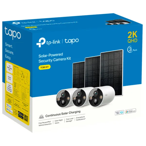Камера видеонаблюдения TP-Link TAPO TC85 KIT Wi-Fi/ Белый photo 3