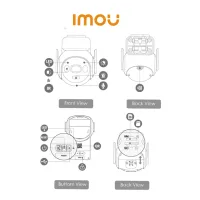 Камера видеонаблюдения IMOU AOV PT 4G Беспроводные/ Белый photo 3