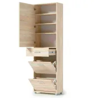 Dulap pentru încălțăminte Fabrik Home Modul №04 200 x 60 x 28.5 /Stejar Sonoma / photo 3