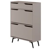 Tumbă pentru încălțăminte Decortie ASTA 110 x 81.6 x 29.5 /Light Mocha /