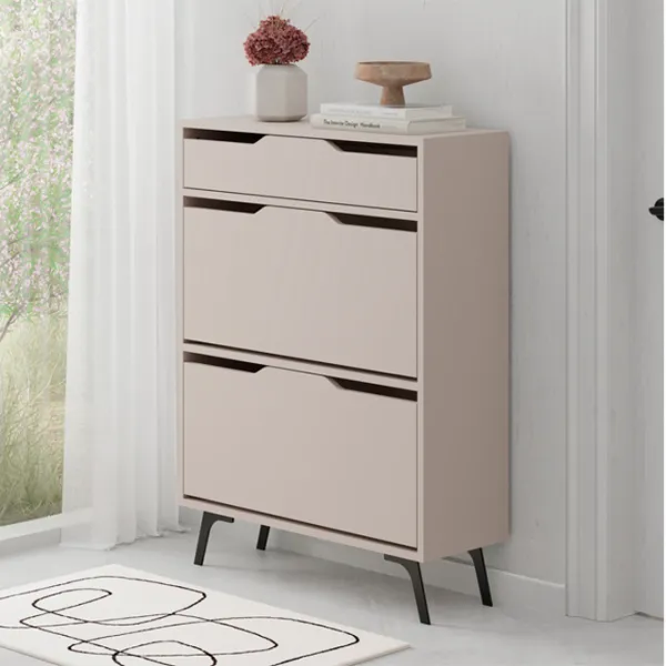 Tumbă pentru încălțăminte Decortie ASTA 110 x 81.6 x 29.5 /Light Mocha / photo 2