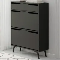 Tumbă pentru încălțăminte Decortie ASTA 110 x 81.6 x 29.5 /Anthracite / photo 2