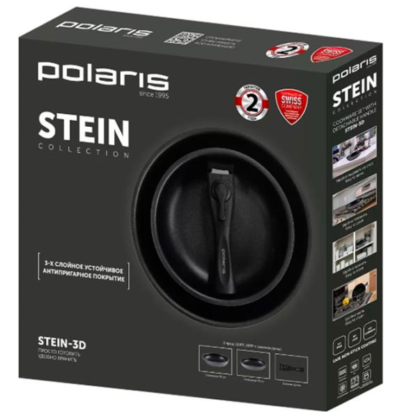 Set de tigăi Polaris Stein-3D 2.8l Aluminiu / Black photo 5