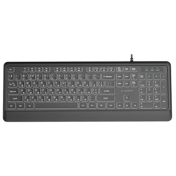 Клавиатура Gembird KB-UML-04-CYRL Проводная / Черный photo 1
