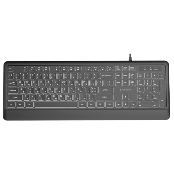 Клавиатура Gembird KB-UML-04-CYRL Проводная / Черный photo 1