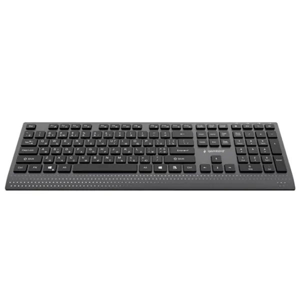 Tastatură Gembird KB-MCH-06-CYRL Cu fir / Black photo 2