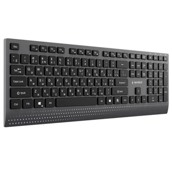 Tastatură Gembird KB-MCH-06-CYRL Cu fir / Black photo 5