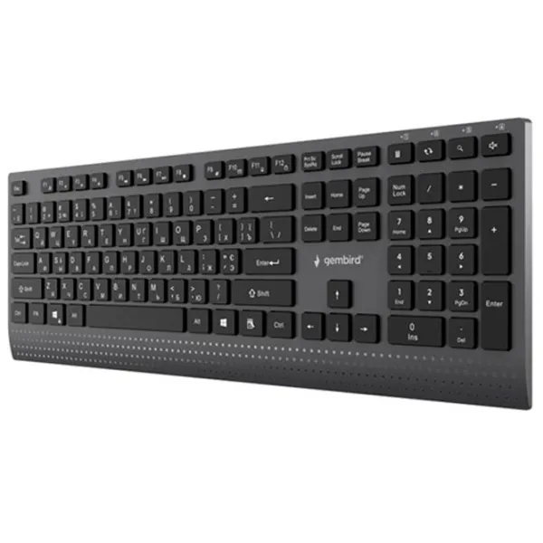 Tastatură Gembird KB-MCH-06-CYRL Cu fir / Black photo 6
