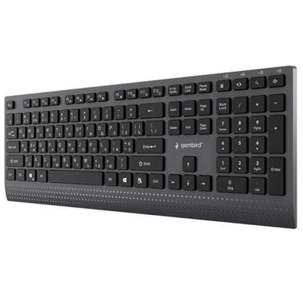 Tastatură Gembird KB-MCH-06-CYRL Cu fir / Black photo 6