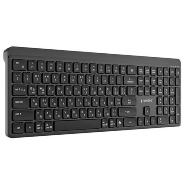 Клавиатура Gembird Slim Pro Business KB-WPS-03-CYRL Беспроводные / Черный photo 5