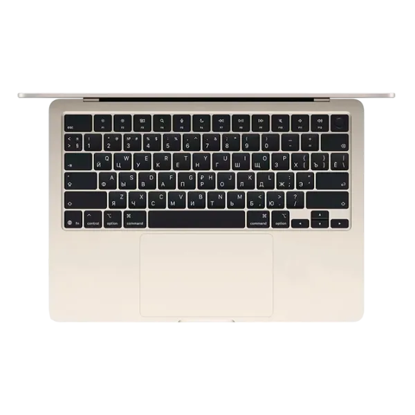 Ноутбук Apple MacBook Air 13.6 2025 M4 10C/8G / 16 ГБ / 256 ГБ / VGA Встроенная / Starlight photo 7