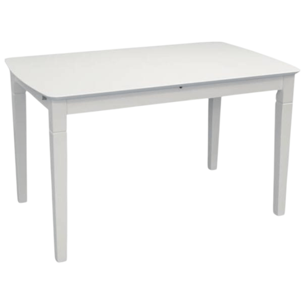 Set masă și scaune Evelin HV-27V + 6 YTC-064Wh UF910-01 Dreptunghiulară / Lemn / White photo 2