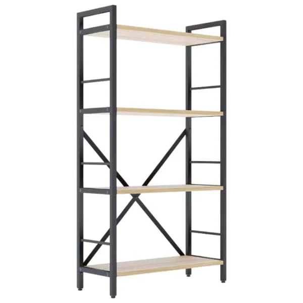 Etajeră Nex Home Loft Anthracite-Oak Artisan / PAL photo 1