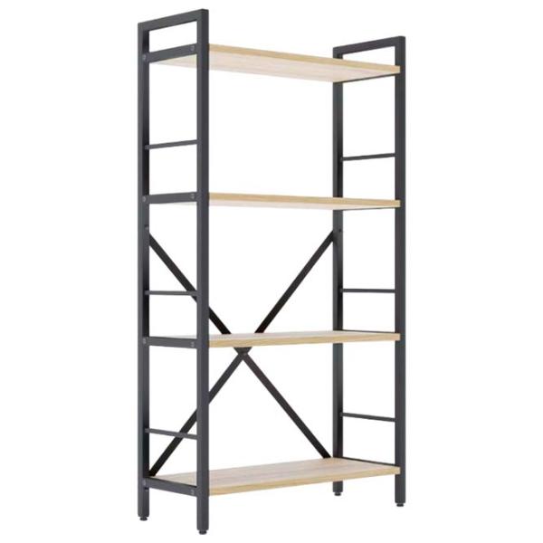 Etajeră Nex Home Loft Anthracite-Oak Artisan / PAL photo 1