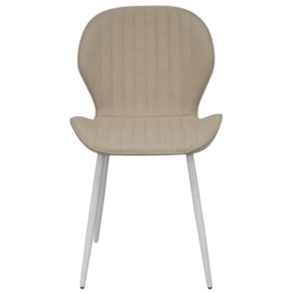 Set masă și scaune Evelin Raffles Oval + 6 YTC-064Wh BJORN24 Ovală / MDF / White photo 4