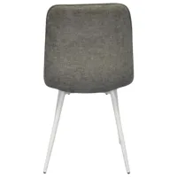 Обеденные стол со стульями Evelin Raffles Round + 4 YTC-078Wh UF885-14 Круглая / ДСП / Белый photo 5