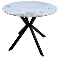 Masă de bucătărie fixă Ambianta DT-14 MDF/ Beige
