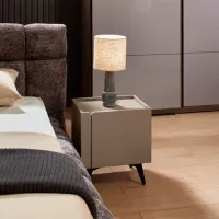 Тумбочки Ambianta Space 50 x 38.3 x 45см / ЛДСП / Серый