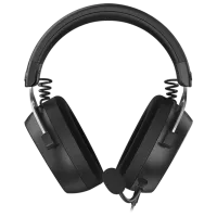 Căști Hator Hypergang 3 EVO Hi-Res Silver Black Cu fir/ Gaming photo 4
