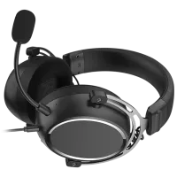 Căști Hator Hypergang 3 EVO Hi-Res Silver Black Cu fir/ Gaming photo 5