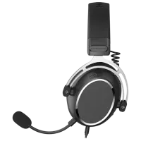 Căști Hator Hypergang 3 EVO Hi-Res Silver Black Cu fir/ Gaming photo 7