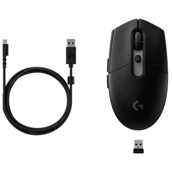Мышь Logitech G305 X Superlight Bluetooth, USB / Черный photo 5