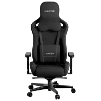 Scaun Gaming Hator Arc Fabric Jet Black Black