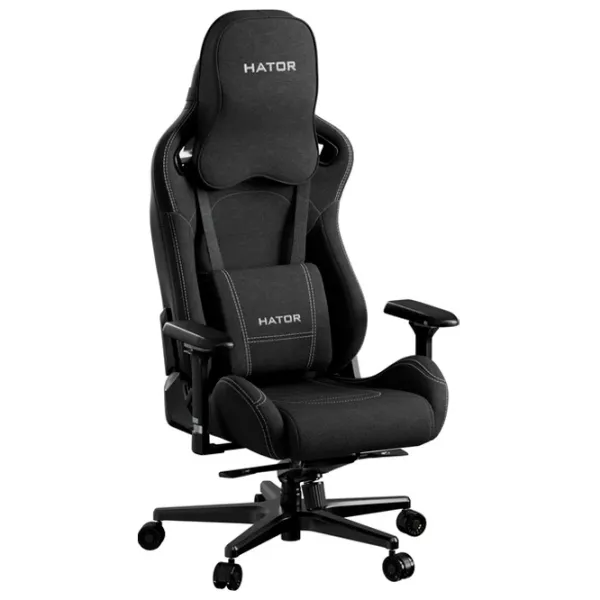 Игровое кресло Hator Arc Fabric Jet Black Черный photo 2