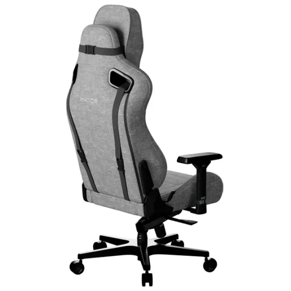 Scaun Gaming Hator Arc Fabric Stone Gray Gray photo 4