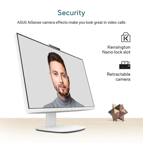 All-in-One PC Asus AIO 27" Full HD Ryzen AI 7/ VM670KA/ 32 GB/ 1 TB/ White photo 8