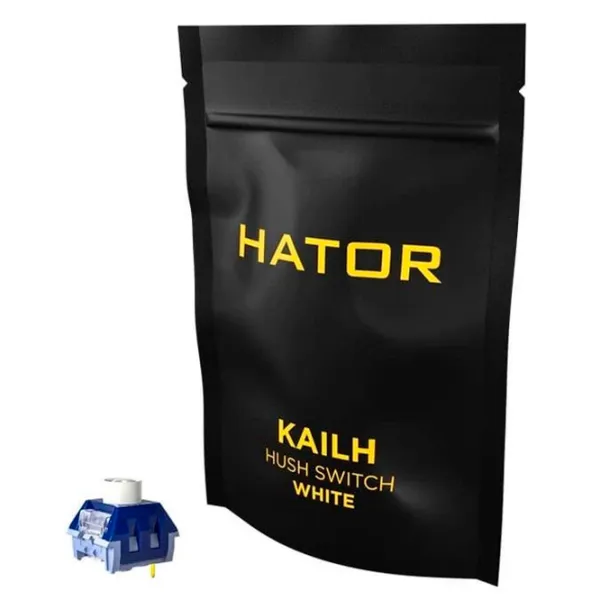 Аксессуары для клавиатуры Hator Kailh Hush White / Синий photo 2