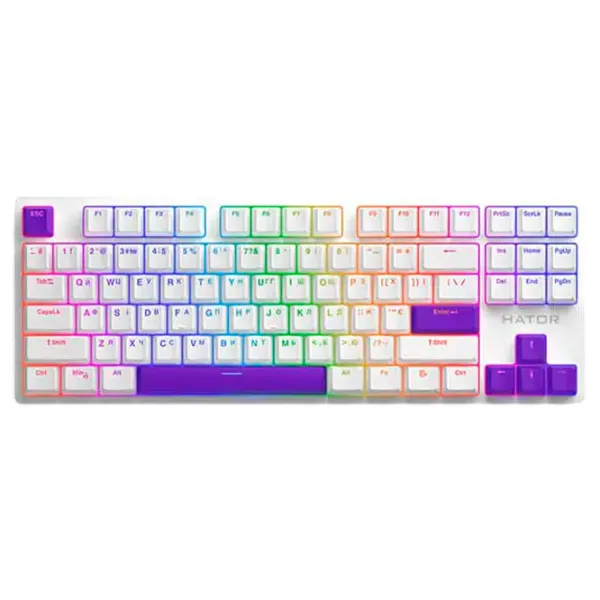 Аксессуары для клавиатуры Hator PBT keycaps / Фиолетовый photo 2
