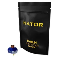 Accesorii pentru tastatură Hator Kailh Hush Brown / Brown photo 2