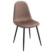 Scaun de bucătărie DecoPrim C-710 Stofă/ Beige Black
