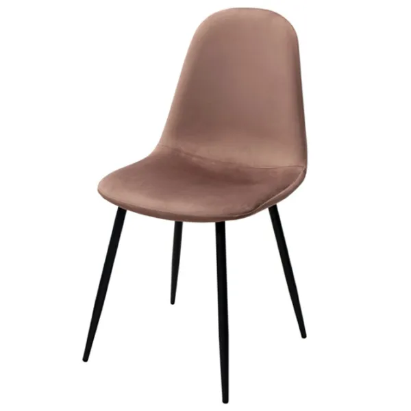 Scaun de bucătărie DecoPrim C-710 Stofă/ Beige Black photo 2
