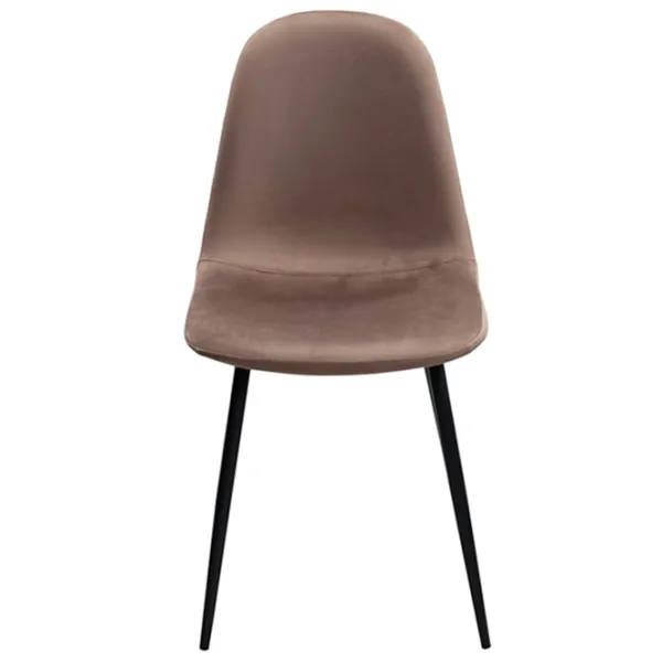 Scaun de bucătărie DecoPrim C-710 Stofă/ Beige Black photo 3