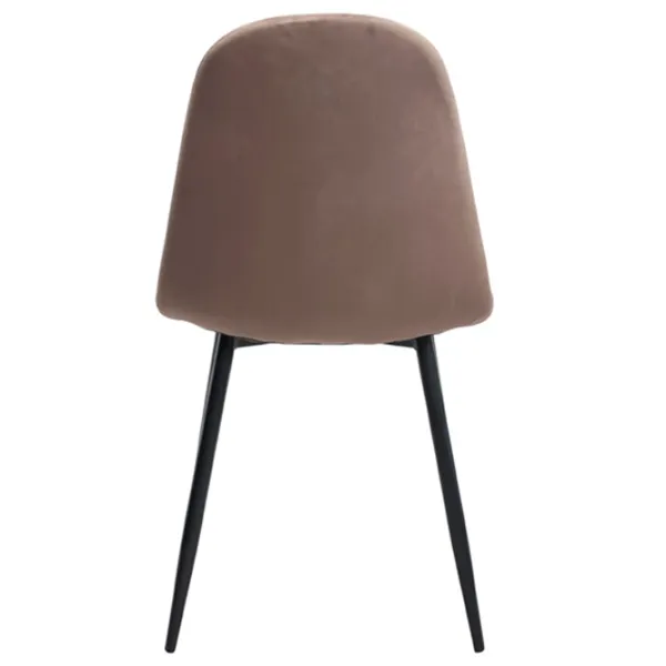 Scaun de bucătărie DecoPrim C-710 Stofă/ Beige Black photo 5