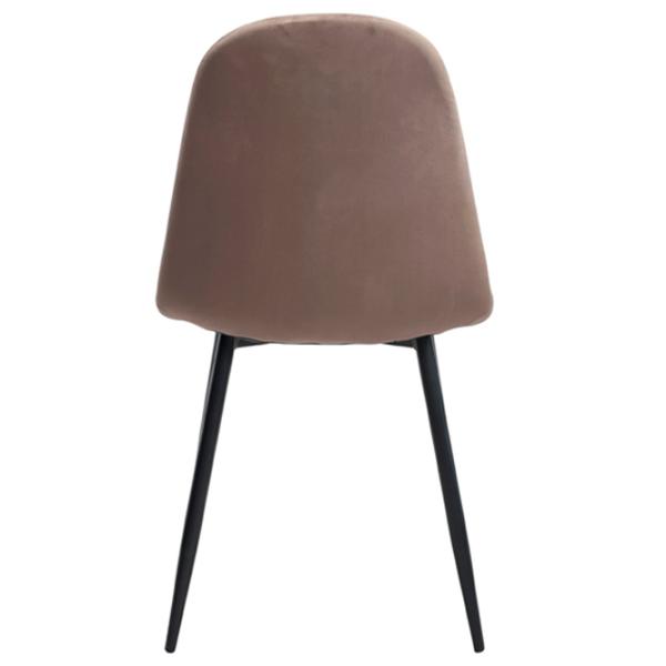 Scaun de bucătărie DecoPrim C-710 Stofă/ Beige Black photo 5