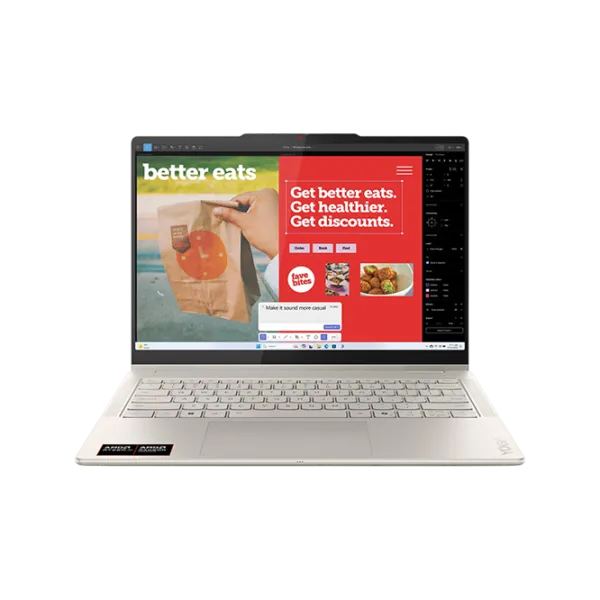 Ноутбук Lenovo Yoga 7 2 in 1 14AKP10 Ryzen AI 7 350 / 16 ГБ / 1 ТБ / VGA Встроенная / Серый photo 1