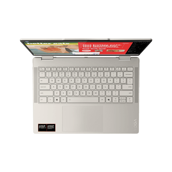 Ноутбук Lenovo Yoga 7 2 in 1 14AKP10 Ryzen AI 7 350 / 16 ГБ / 1 ТБ / VGA Встроенная / Серый photo 7