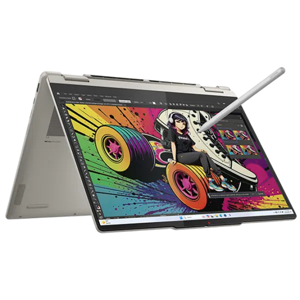 Ноутбук Lenovo Yoga 7 2 in 1 14AKP10 Ryzen AI 7 350 / 16 ГБ / 1 ТБ / VGA Встроенная / Серый photo 8