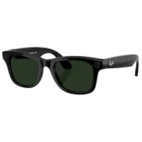 Ochelari smart Ray-Ban Meta Wayfarer Black Fără fir / Green