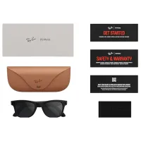 Ochelari smart Ray-Ban Meta Wayfarer Black Fără fir / Green photo 6