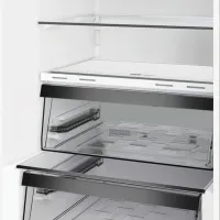 Frigider Whirlpool WHK 26403 XP6E 335 l / 203.5 cm / Silver photo 5