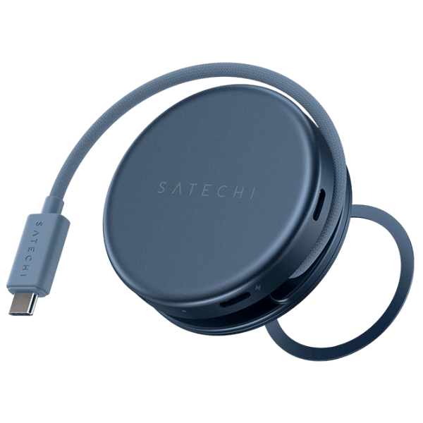 Multiport Adapter Satechi OntheGo 5-in-1 USB Type-C / Indigo Blue photo 1