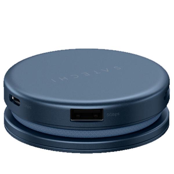 Multiport Adapter Satechi OntheGo 5-in-1 USB Type-C / Indigo Blue photo 3