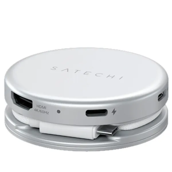 Multiport Adapter Satechi OntheGo 5-in-1 USB Type-C / Silver photo 2