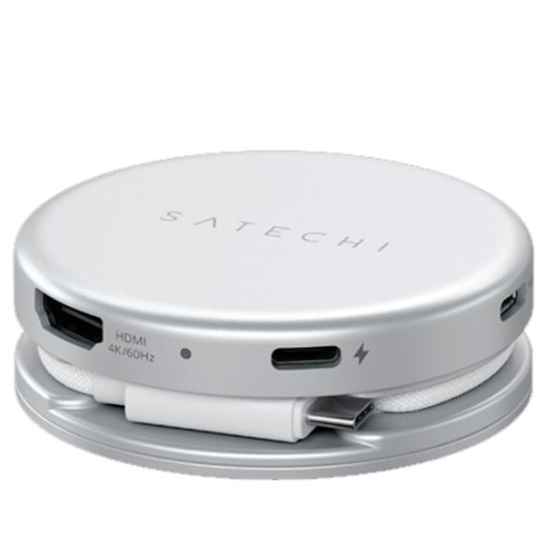 Multiport Adapter Satechi OntheGo 5-in-1 USB Type-C / Silver photo 2